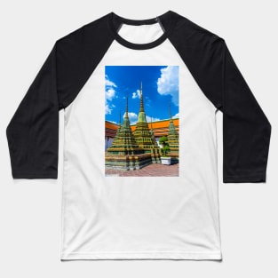 Incredible Stupas at Wat Pho Baseball T-Shirt